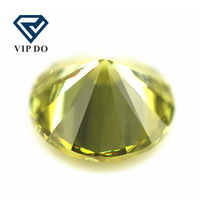 Wuzhou gemmes vente en gros 0.8mm-20mm forme ronde diamant taille olive cubique zircone en vrac pierres précieuses synthétiques coupe ronde CZ pierres