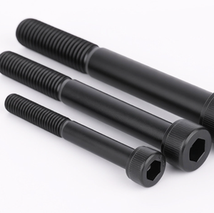 12.9 lớp cường độ cao Đen hình trụ đầu hình lục giác vít din912 cup đầu bu lông M3-M12 tối màu xám lắp ráp cơ khí - Product Image 4