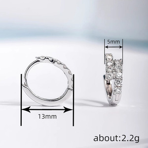 Orecchini a polsino stile dolce per donna, accessori per l'orecchio semplici da indossare tutti i giorni - Product Image 5