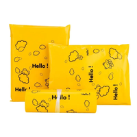 Sac cadeau de courrier en poly avec logo personnalisé enveloppe de courrier express biodégradable avec joint auto-adhésif pour l'emballage de chaussures expédition express