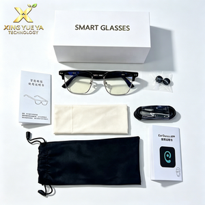 Nuevas gafas inteligentes W100D con reproducción de música por BT y recepción de llamadas telefónicas, traductor de 164 idiomas con Chat GPT, llamadas de voz, para hombres y mujeres - Product Image 2
