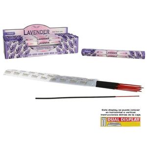 Lavender Incense Sticks 20 Count Dual Display Packaging - Product Image 1