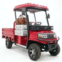 Nouvelle Voiturette de Golf Électrique Tout-Terrain Mini 4 Roues 2026 avec Moteur 60V 1800W, Autonomie 50-70km, Capacité de Chargement pour Logistique Hôtelière