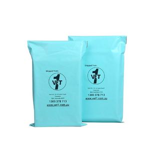 Bolsa de Envío Azul Pantone Original, Logotipo Personalizado, Sobre Reciclado, Embalaje para Ropa, Bolsa de Envío de Fábrica - Product Image 1