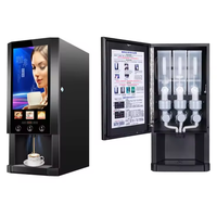 Distributeur automatique intelligent de thé et de café à usage commercial avec paiement par code QR