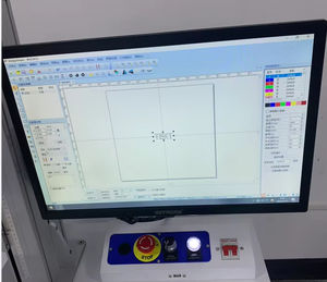 Machine de marquage et de gravure laser à fibre CNC de bureau 20W 30W 50W 60W 100W - Refroidissement par air, prise en charge DXF/BMP/AI/PLT, utilisation facile - Product Image 3