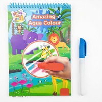 Livre de dessin à l'eau magique sûr et écologique, ensemble de peinture pour enfants, peinture DIY pour la petite enfance