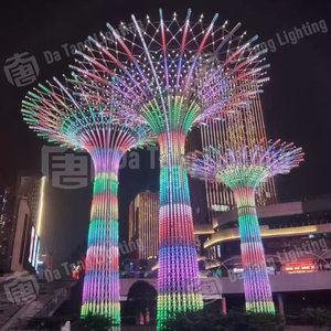 Giant Sky Tower Decorative <b>Light</b> Life Tree <b>LED</b> <b>Light</b> Waterproof Outdoor Lamp For Mall Amusement Park - Product Image 4