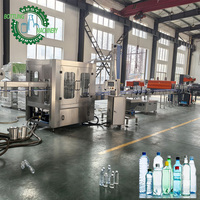 Línea de Llenado de Agua Mineral en Envases Plásticos CGF8-8-3 3000BPH 0-2L, Sistema de Control Inteligente, Monitoreo Remoto, Mantenimiento