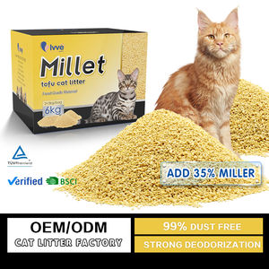 ほこりのない新製品高品質の凝集天然キビ壊れた豆腐環境にやさしい - Product Image 2