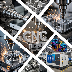 Componenti di Precisione Personalizzati in Alluminio, Acciaio Inossidabile e Ottone Lavorati a CNC per Attrezzature Industriali - Product Image 1