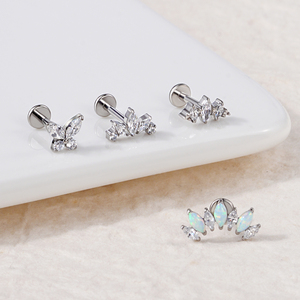 Joyería <span class=keywords><strong>de</strong></span> <span class=keywords><strong>titanio</strong></span> ASTM F136, <span class=keywords><strong>Piercing</strong></span> para el cuerpo, joyería para labios, uñas, pendientes, <span class=keywords><strong>Piercing</strong></span> <span class=keywords><strong>de</strong></span> moda, pendiente <span class=keywords><strong>de</strong></span> hélice <span class=keywords><strong>de</strong></span> circón, <span class=keywords><strong>Piercing</strong></span> <span class=keywords><strong>de</strong></span> <span class=keywords><strong>titanio</strong></span> para oreja - Product Image 1
