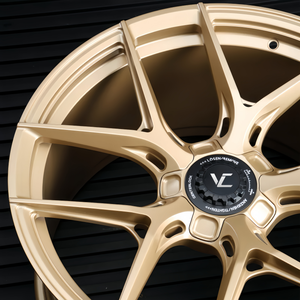 Jantes en alliage d'aluminium Velochi Deep Concave <span class=keywords><strong>Champagne</strong></span> Gold 17-24 pouces pour voitures particulières <span class=keywords><strong>Ferrari</strong></span> Audi Tesla Lamborghini - Product Image 3
