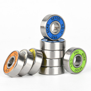 Roulement de skateboard de précision Seyoo 608-2RSILQ-11 en acier inoxydable P5 scellé pour longboard et drift boards - Product Image 1
