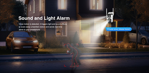 O-KAM PRO CB621DR Low Power Battery Powered Surveillance <strong>Security</strong> PTZ CCTV Camera Dual Lens Outdoor <strong>Wireless</strong> WiFi Solar Camera - Product Image 6