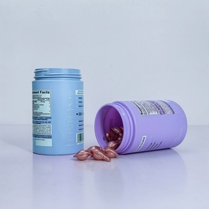 Conteneur personnalisé pour animaux de compagnie, 120 ml, 180 ml, flacon en plastique transparent vide pour compléments alimentaires, vitamines, pilules - Product Image 1