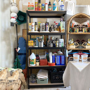 고하중 선반 유닛 180 X 90 X 40cm 수납 선반 메탈 선반 작업장 선반 - Product Image 6