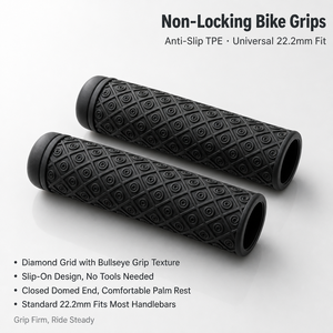 Puños de Manillar de Bicicleta TPE, Sin Bloqueo, Antideslizantes, Ergonómicos, Cómodos y Duraderos para Bicicleta de Montaña, BMX, Carretera, Uso Personalizado OEM al por Mayor - Product Image 2