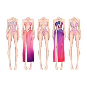 OEM Professional Swimwear Beachwear Manufacturer Designer Low MOQ Made Swimsuit Set With Logo Custom Design Women Bikini 2023 - Product Image 5