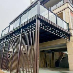 ระเบียงอลูมิเนียมห้องอาบแดดกระจกสองชั้นแบบโมเดิร์นหลังคาสะท้อนแสงการออกแบบกันน้ำ - Product Image 2