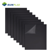 Feuille ABS vierge à 100 % d'origine, épaisseur 0,8 mm, pour thermoformage, taille personnalisable et service de découpe