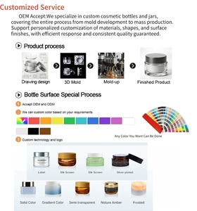 Pot en plastique PET transparent avec couvercle pour gommage au sucre, beurre corporel, crème, avec logo gravé, disponible en 8oz, 50g, 150g, 250g - Product Image 5