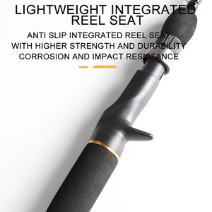 <span class=keywords><strong>Canne</strong></span> <span class=keywords><strong>à</strong></span> <span class=keywords><strong>pêche</strong></span> en carbone en gros, spinning/casting, 2 sections, pour la <span class=keywords><strong>pêche</strong></span> en lac, en rivière, en eau douce et en eau salée, action lente - Product Image 4