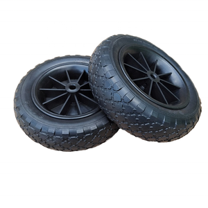 Hoge Kwaliteit 3.00-4 Rubber 16Mm Gatdiameter 10 Inch Wiel Voor Strand <span class=keywords><strong>Wagon</strong></span> Kar Trolleys Zonder Lagers - Product Image 5