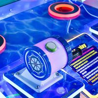 Игровой автомат с монетоприемником для 2 игроков: мини-симулятор ловли рыбы, видеоигра, аркадный автомат для детей