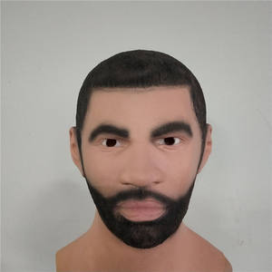 Masque de fête en latex intégral du Président <span class=keywords><strong>français</strong></span> Macron pour Halloween, fourni par l'usine de <span class=keywords><strong>masques</strong></span> de fête - Product Image 3