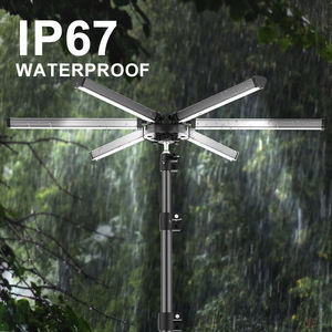 Lampada da Campeggio Solare LED 2025 Super Luminosa 75W con Asta Telescopica 3.2M, Luce da Campeggio 78000LM IP67 con Treppiede - Product Image 6