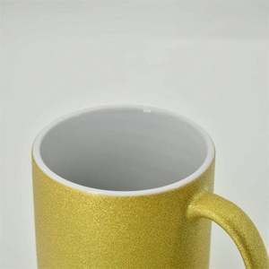 Tazas de Cerámica con Purpurina para Sublimación, Blancas, para Té con Leche, Café, Porcelana, Envío desde EE. UU., 11oz 330ml, Caja Blanca - Product Image 4