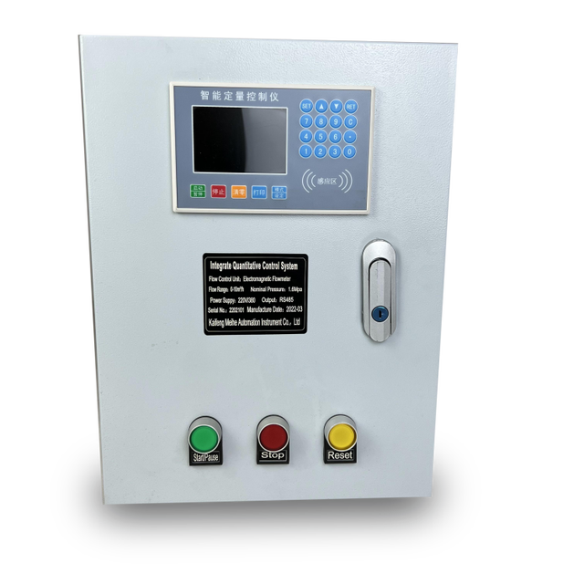 RS485 4-20mA LCD Digital Display Acid Quantitative Control Instrument Batch Controller for Flow Meter