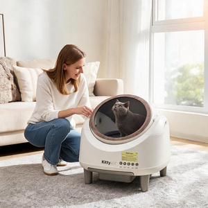 Customizable OEM Automatic Smart Cat <strong>Litter</strong> <strong>Box</strong> Home-Friendly Aesthetic Quiet Operation No WiFi No APP Easy Clean Bulk Supply - Product Image 3
