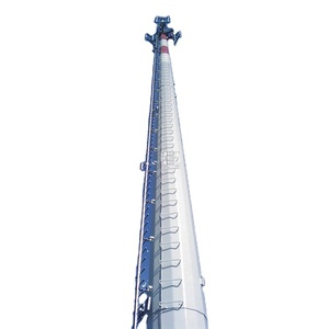 Nhà Cung Cấp Nhà Máy Thép 20 Mét Tháp Thông Tin Liên Lạc Gsm Của Nhà Máy Viễn Thông Một Cực Bán - Product Image 1
