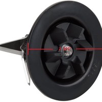 Lame de rechange pour blender Ha-milton Beach avec joint d'étanchéité en caoutchouc, compatible avec les séries HBB908 HBB909 908 909