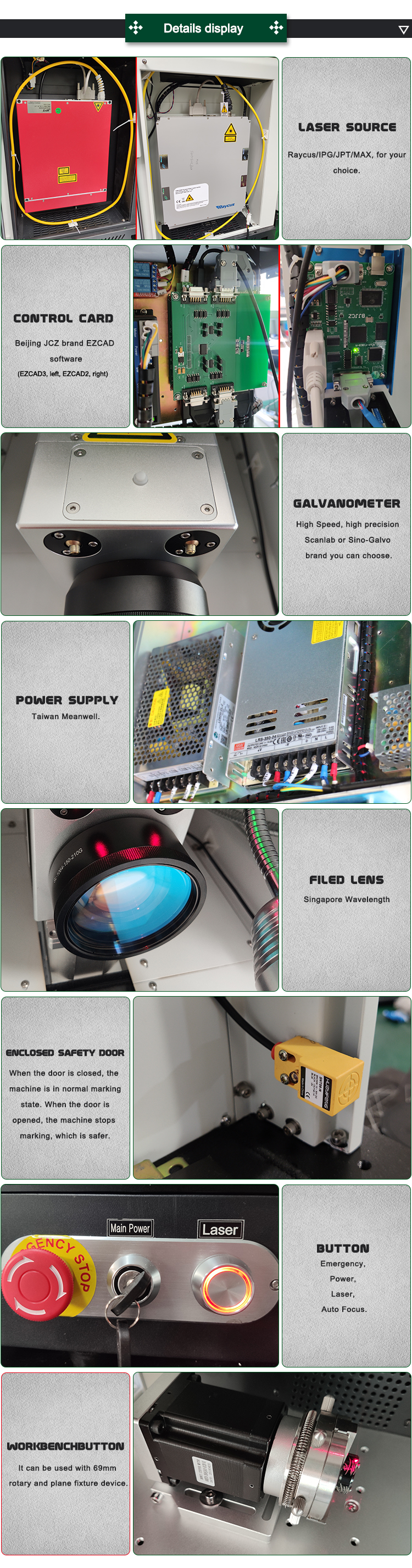 100W 1.5mm jewelry laser cutting machine 80W 60W JPT fiber laser engraving machine for gold 925 sterling silver cutting