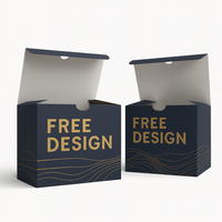 Boîte d'emballage biodégradable personnalisée écologique à bas prix Boîte à craie scolaire en papier plié en gros Carton