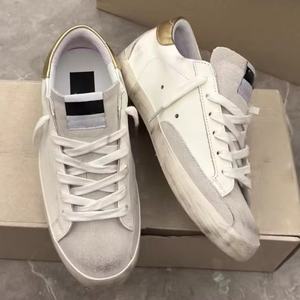 Zapatillas de Diseño Antideslizantes Blancas de Alta Calidad, Cómodas, Estilo Skate, Doradas, para Caminar, a la Moda - Product Image 4