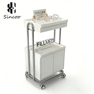 Chariot de salon de coiffure en métal de style européen, chariot de beauté, chariot de barbier, support de rangement, organisateur, étagère, chariot roulant <span class=keywords><strong>SPA</strong></span> - Product Image 6