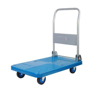 Carretilla de Mano Portátil Uni-Silent de 200 kg, Plataforma Plana de Acero de 440 lb, Carro Plegable con Plataforma de Plástico PLA200Y-DX - Product Image 4