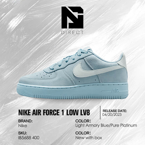 Nike Air Force 1 Lv8, Zapatos de Moda para Niños Mayores, Estilo Deportivo, Transpirables, para Todas las Temporadas, Zapatillas de Skateboarding - Product Image 6