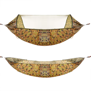 Amaca portatile a doppia maglia con Design moderno letto oscillante esterno con zanzariera per uso mobiliare - Product Image 6