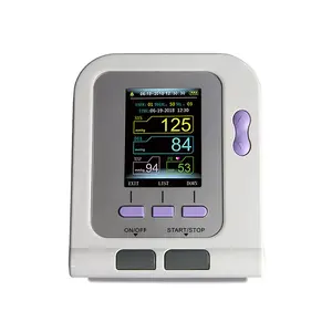 Mesin bp elektronik anak baru lahir, monitor tekanan darah digital Sphygmomanometer portabel hewan peliharaan monitor medis
