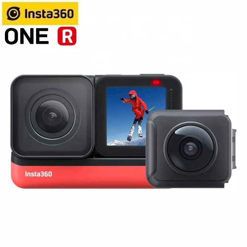 With Eis Mic Bullet Wifi Waterproof 5.7K 30Fps 360 4K 60Fps Action Camera Twin Edition Insta360 Insta 360 One R