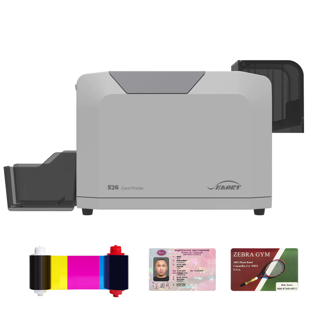 Affordable Price Seaory S26 Single Sided Pvc Card Printer Plastic Printer Pvc ID Card Printer