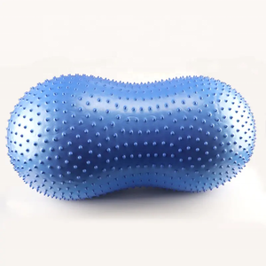 Bola de cacahuete de PVC de estilo exclusivo USMILEPET, rollo de equilibrio de fisio con punto de masaje para terapia de ejercicio y entrenamiento de perros - Product Image 1