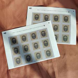 Autocollants de remerciement personnalisés pour entreprises, avec design de tampon texturé de luxe, impression de marque, étiquettes d'étanchéité - Product Image 5