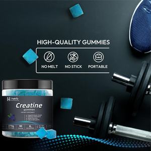 Compléments alimentaires en gommes à la créatine monohydrate, marque privée OEM/ODM, gommes à la créatine pure, 60 unités pour adultes - Product Image 4