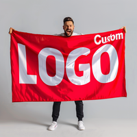 Drapeau Plume Publicitaire Personnalisé 90x150cm en Polyester avec Impression de Logo pour Mur, Bannières et Drapeaux Promotionnels